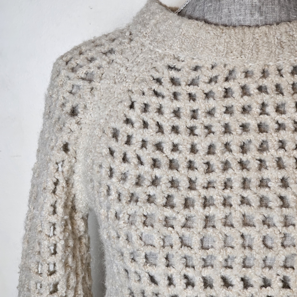 Zadig & Voltaire Massimo Hook Sweater - Women's Size S - Oversized Chunky Knit - Picture 5 of 10